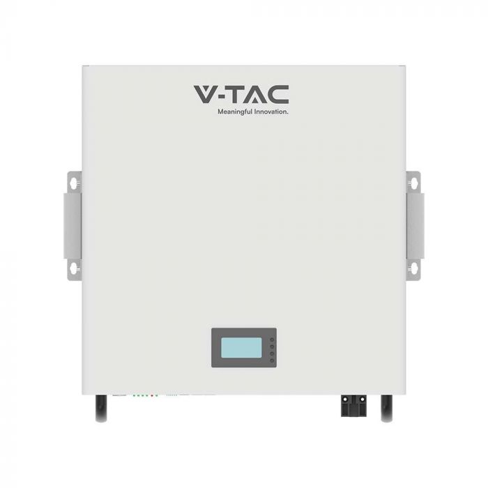 Acumulator V-TAC 5.12kWh, Montaj pe Perete, IP20, 51.2V, 6000 Cicluri