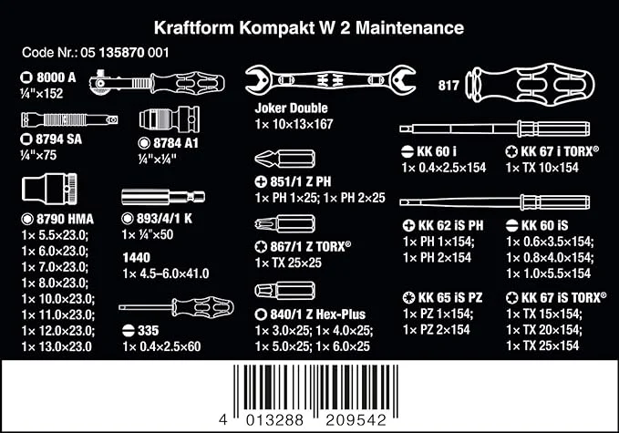 set-w2-kompakt-wera-35-piese-480521