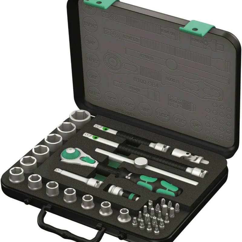 Set chei; tubulară; Fixare: 3/8" - 38buc