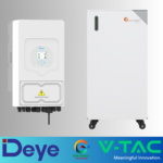 Kit Invertor DEYE 6kW Monofazat SUN-6K-SG05LP1-EU-AM2-P + Acumulator 16kWh Felicity IP65 - Cu incalzire