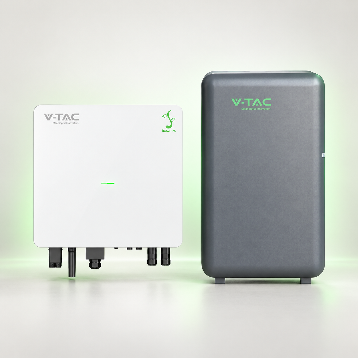 Kit V-TAC iSuna 6000S 6 kW cu acumulator V-TAC 10,24 kWh IP65 gri Kit V-TAC iSuna 6000S 6 kW cu acumulator V-TAC 10,24 kWh IP65 gri