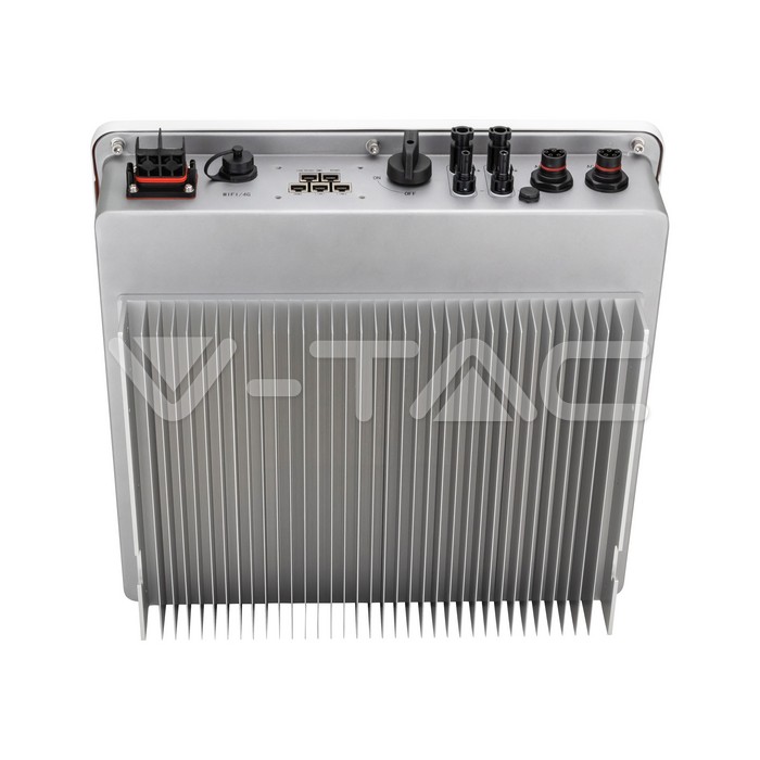 Invertor hibrid V-TAC iSuna – vedere frontală
