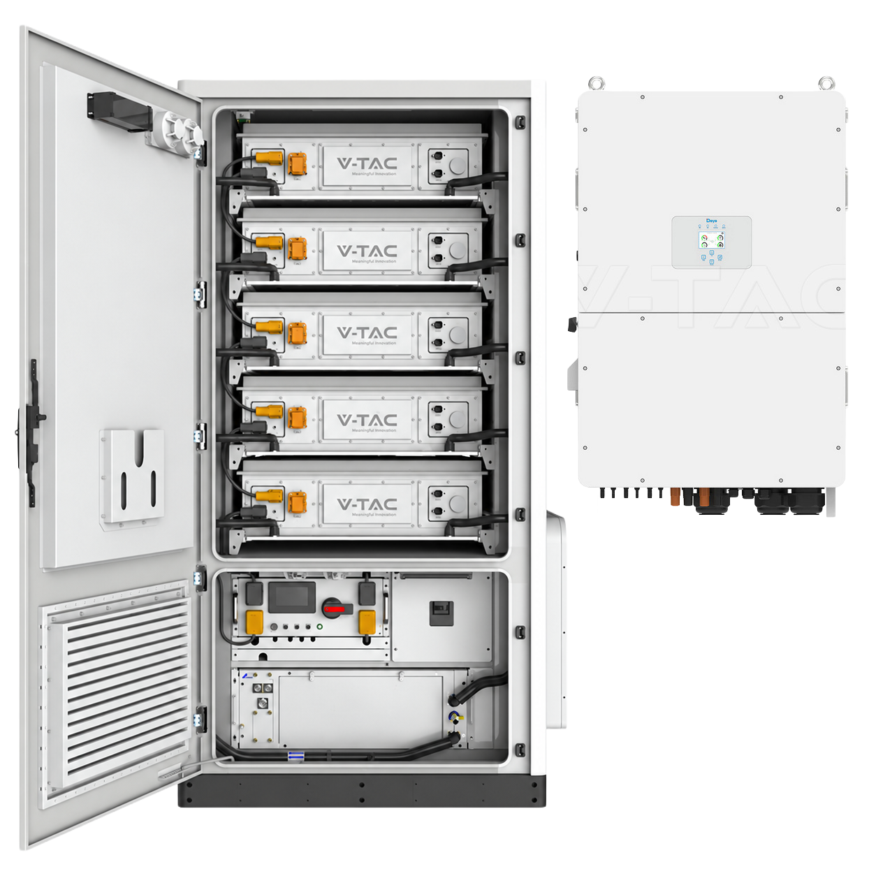 kit stocare energie 233 kWh Oliter + 125 kWh Deye